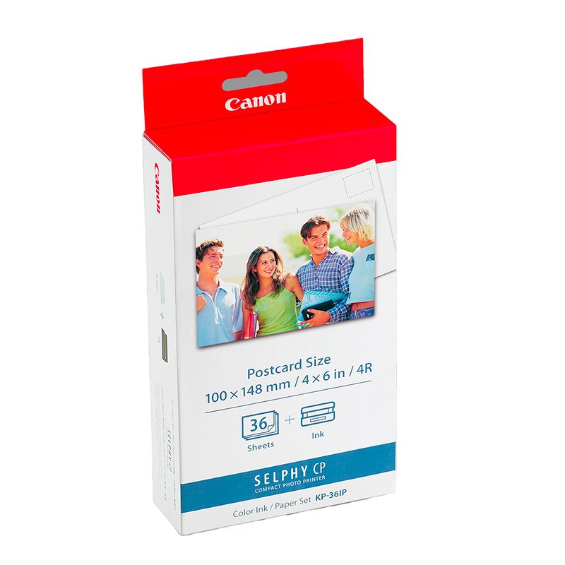 Acheter Cartouche D'encre Pour Imprimante Photo Canon Kp36ip 36 Feuilles 10x15 + Encre Pour Selphy Bon état - 12,50 € Cartouche D'encre Pour Imprimante Photo Canon Kp36ip 36 Feuilles 10x15 + Encre Pour Selphy Bon état - reconditionné disponible sur Electro Depot